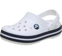 Crocs Zoccolo Crocband Unisex Bambino K, Bianco Blu Marino., 36/37 EU