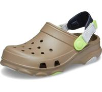 Crocs Zoccolo Unisex per Bambini Classico all-Terrain T, Khaki Multi, 7 UK Child