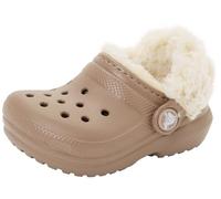 Crocs Zoccolo unisex per bambini, classico foderato in pile, fungo, taglia 42