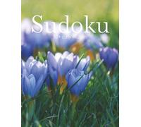 Crocus Sudoku Book: Sudoku Book with Easy to Read Print | Easy Difficulty Level | 8.5x11 inches, 110 pages | 50+ puzzles … Good for Vacations, Holidays and Free Times