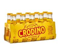Crodino Biondo - Aperitivo Analcolico Pronto da Bere, 10 Bottigliette da 10 cl