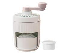 Crofatore di manuale di ghiaccio tritato per a casa, trituratore di ghiaccio a mano portatile per bar o cucina | Piccola griglia per frappè, cocktail, frullati e bevande fredde
