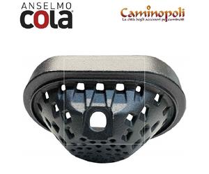 Crogiolo Braciere OVALE in ghisa Stufa a Pellet Anselmo Cola Ferroli