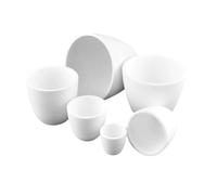 Crogiolo ceramico ad di allumina al 99% di elevata purezza for uso sperimentale in istituti di ricerca scientifica, 1 pz