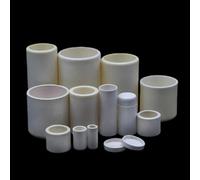 Crogiolo ceramico con ossido di ittrio ad elevata purezza for la fusione dei metalli - Materiale Y2O3, resistente alle alte temperature, 1 pezzo(54x50x54mm)
