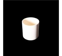 Crogiolo cilindrico in corindone resistente all'abrasione, 1 pezzo, 5-1000 ml, for analisi di laboratorio e fusione dei metalli(400ml)