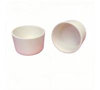 Crogiolo di corindone a forma di di allumina con purezza del 99,9% - Crogiolo in ceramica Al2O3 ad alta temperatura for uso di laboratorio,1 pz(3ml arc-shaped)