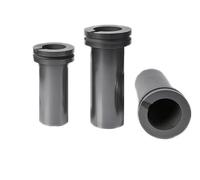 Crogiolo di grafite a doppio anello ad alta purezza da 1 kg per fusione ad alta temperatura