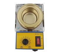 Crogiolo di saldatura, 21C Saldatore a immersione Scaling Polvere Tin Pot 350 Temperatura regolabile Forno di e dello stagno Piccola lega Stagno Saldatore Pot
