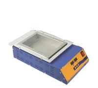 Crogiolo di saldatura, Pentola for saldatura senza piombo Display digitale 1500w Stagno di e 11,3 kg Forno di e a temperatura regolabile Forno a stagno quadrato