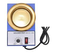 Crogiolo di saldatura, Piatto di saldatura for vasca da bagno in acciaio inossidabile 41C Capacità della piastra for bagno di saldatura da 300 W 100 mm 1500 g