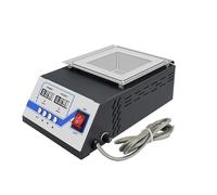 Crogiolo di saldatura, SPA-S66 Piccolo forno di fusione dello stagno in acciaio inossidabile Forno di stagno industriale regolabile con doppio display digitale da 400 W(SPA-T66 Lead Free)