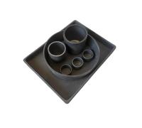 Crogiolo in carburo di silicio resistente alle alte temperature for la ricerca, 1 pcs(Cylinder 45x30mm/35ml)