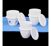 Crogiolo in corindone for ricerca scientifica e analisi industriale - 1 pezzo(Volatile (with lid)33x40mm)