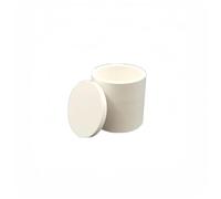 Crogiolo in nitruro di boro 1 pezzo for applicazioni ad alta temperatura - 99,6% BN, for fusione di metalli e ricerca scientifica(20ml (32mm*32mm))