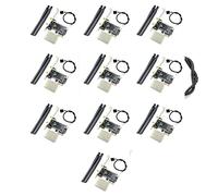 CROIRE 10X Adattatore Convertitore da Scheda Wireless NGFF M2 Un PCI-E Pcie Desktop Bluetooth con 2 Antenne AC per AX200 9260AC 8265NGW