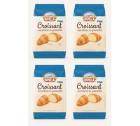 Croissant assortiti 5x210g Ciliegia, Pistacchio, Albicocca, Vuoti con Granella e Ripieni Pistacc. e Cioccolato, Per Divella Confezioni da 4 o 8 (4, Vuoto Con Granella Di Zucchero)