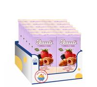 Croissant Cornetti ai Frutti di Bosco con 7 Cereali e Semi Ideali per Colazione e Snack - Variazioni 4/8/12 Confezioni (12 PEZZI)