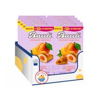 Croissant Cornetti all’Albicocca 6 x 50g Snack Dolce per Colazione e Merenda Ripieno all’Albicocca Formato 300g Variazioni 4/8/12 Confezioni (8 PEZZI)