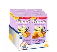 Croissant Cornetti alla Crema 6x Snack Dolce per Colazione e Merenda Ripieno alla Vaniglia Formato 300g Variazioni 4/8/12 Confezioni (8 PEZZI)