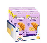 Croissant Cornetti Classici Soffici 5x Snack Dolce per Colazione e Merenda Formato Speciale 200g Variazioni 4/8/12 Confezioni (8 PEZZI)