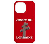 Croix De Lorraine Gaulle Résistance française Colombey Custodia per iPhone 14 Pro Max
