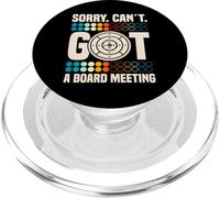 Crokinole Lover - Set di dischi da gioco da tavolo Sorry Can´t Crokinole PopSockets PopGrip per MagSafe