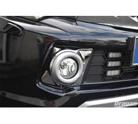 Cromati Fendinebbia Orlo 2-Pcs Set Per Mitsubishi l200 Triton Strada 2015-2019