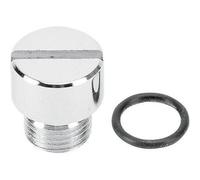 Cromato Olio Schermo Pompa Olio Spina per Harley Davidson Big Twin (1981-1999)