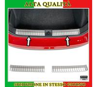 Cromato Protezione Paraurti Interiore 2 pcs Spazzolato Per SKODA KAMIQ 2019-SU