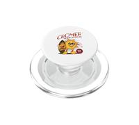 Cromer North Norfolk, cartone animato retrò Soul Surfer '84 PopSockets PopGrip per MagSafe
