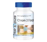 Cromo 200 μg - 90 compresse cromo picolinato - alto dosaggio - vegano | equo ...
