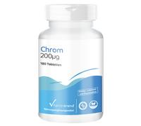 Cromo 200 μg da cromo picolinato - 180 compresse - vegano | Vitamintrend
