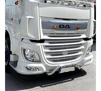 Cromo Acciaio Inox Centrale Barra Paraurti Con LED Per DAF xf 106 Ant. Low Tubo