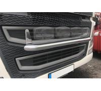 Cromo Acciaio Inox Griglia Barra E + Rotondo Punti Per Iveco S-Way Camion Ant.