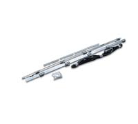 Cromo Acciaio Inox Laterale Decorazioni + Ambra LED Per Renault T Range 6x2 6x4
