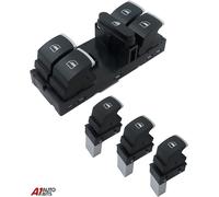 Cromo Finestrino Passare il Controllo 4Pcs Set Per 4 Porta VW Golf MK5 6 Jetta