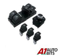 Cromo Finestrino Passare il Controllo 5Pcs Set Per 4 Porta VW Golf MK5 6 Jetta