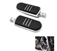 Cromo gomma intarsio Streamliner pedane moto pedane poggiapiedi set per V-Rod 2002 2003 2004 2005 2006 2007 2008 2009 2010 2011 2012 2013