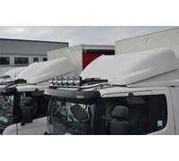 Cromo Inox Barra Tettuccio + LED + Jumbo Punti + Strobi Per Iveco S-Way Top