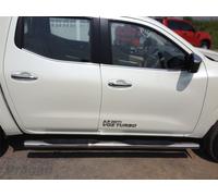 Cromo Inox Barre Laterali Per Mitsubishi l200 Triton Strada 2019-2023 4x4