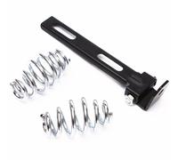 Cromo Motocicletta Solo Sedile 3 '' Molle + Kit staffa per Harley Chopper Bobber