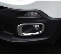 Cromo Nebbia Luce Lampada Coperture Decorazione Dettagli Set Per jeep renegade (