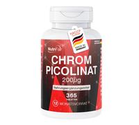 Cromo picolinato 200μg 365 compresse antideglutizione livelli normali di