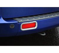 Cromo Posteriore Riflettore Fendinebbia Orlo Cover Per Ford Transit Custom (2012