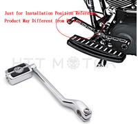 Cromo Teschio Liscio Cambio Leva Braccio Per Dyna Sportster Harley Comando Del