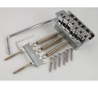 Cromo Tremolo Ponte + Tremolo Braccio + 6 Ponte Viti per STRATOCASTER Chitarra
