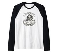 Cromwell Old Ironsides Storia dell'elmo della Guerra Civile Inglese Maglia con Maniche Raglan
