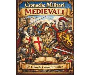 Cronache Militari Medievali Un Libro da Colorare Storico