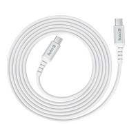 Crong, Cavo USB-C a USB-C 60W Power Delivery 3A 150cm Modello Armor Link, Bianco